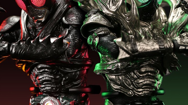Super fresh!~ hottoys Kamen Rider Black Sun Shadow Moon unboxing sharing [Uncle Hua's private dishes