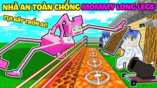 TÔ GÀ THỬ THÁCH 24H BẢO VỆ NHÀ AN TOÀN CHỐNG MOMMY LONG LEGS TRONG MINECRAFT*MOMMY LONG LEG TẤN CÔNG