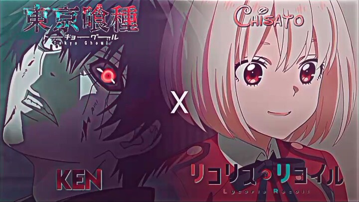 Kaneki X Chisato Edit [AMV + Daddy Style] - Rather Be