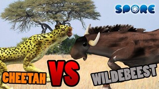 Cheetah vs Wildebeest | Animal Fight Club [S2E11] | SPORE