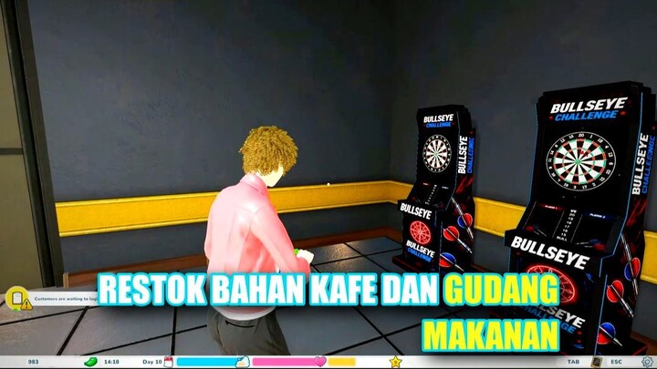 Restok Bahan Kafe dan Gudang Makanan