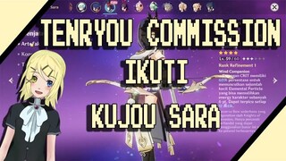 Markas tenryou commission ikuti kujou sara genshin impact indonesia