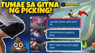 TUMAE HABANG NAGLALARO PRANK!! TAGALAN NIYO PICK, HUGAS PA KO PWET🤣 Laughtrip hahhaha