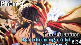 Tóm tắt Anime_ _ Đại chiến người khổng lồ _ _ Attack On Titan _ phần 1