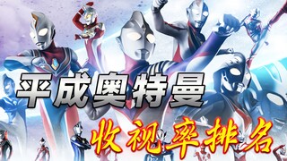 Ultraman Heisei ratings ranking, Nexus is not at the bottom, Tiga is actually a substitute