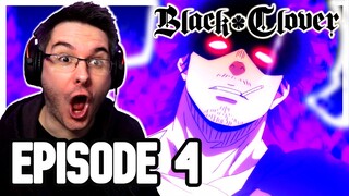ASTA'S TEST!! | Black Clover Episode 4 REACTION | Anime Reaction