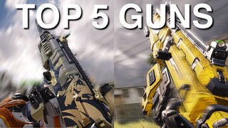 TOP 5 BEST GUNS in COD Mobile Official (Season 4)