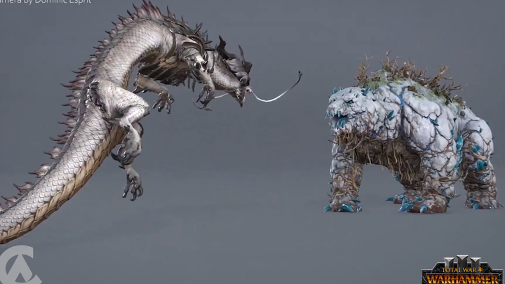 《战锤3》各种怪物打架、攻击动画展示！