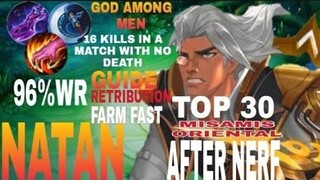 NATAN DOUBLE PEN TRICK | IS THIS FINAL NATAN AFTER NERF? | MOBILE LEGENDS