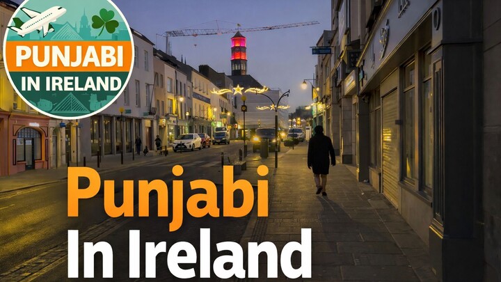 25 December in Ireland 🇮🇪 | Kilkenny Ghost Town 😱 | Punjabi in Ireland