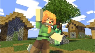 Alex s Dance XD - minecraft animation #shorts