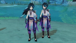 【原神过程记录】日常委托碰见魈魈了Σ( ° △ °|||)！