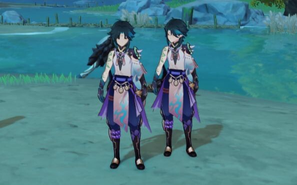 【原神过程记录】日常委托碰见魈魈了Σ( ° △ °|||)！