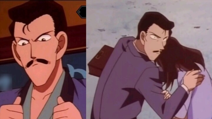 Maori Kogoro's handsome scene