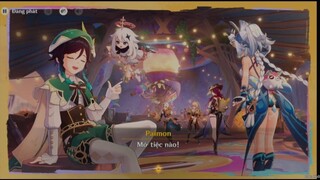 Vui đùa! Khung tranh khắp nơi • chuyến nghĩ dưỡng ngày hè - màn 2 - đảo tete • genshin impact 5.8