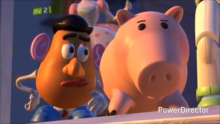Toy Story 2 (1999) Al Steals Woody (ITV2 Airing) (December 25th 2009)