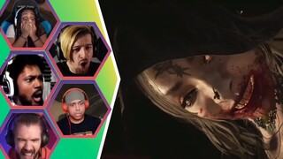 Gamers React to : Meeting "The Insect Lady" [Resident Evil 8 (Maiden Demo)]