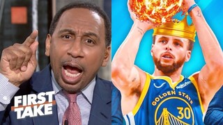 FIRST TAKE "Stephen Curry the BEST CLUTCH" dethrone LeBron's 3-pt record as Warriors win - Stephen A