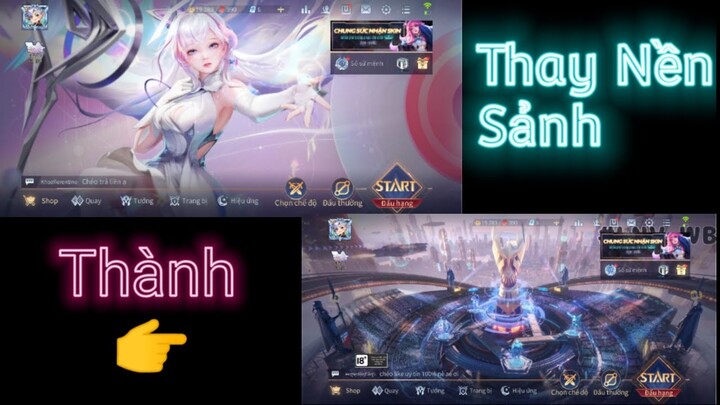 Cách Thay[Mod] Video Sảnh Phiên Bản Mới - Cập nhật WaVe[13/10]  Liên Quân Mobile