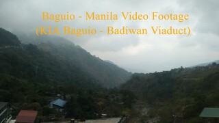Baguio - Manila Video Footage Part 1