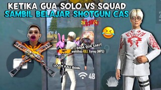 2 MINGGU GAK LOGIN?! LANGSUNG SOLO VS SQUAD SAMBIL BELAJAR SG CAS?! LOLOT YGY - FREE FIRE INDONESIA