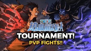 MY FIRST OPFP TOURNAMENT 😍‼️ | PVP TOUR OPFP LEAGUE ID SEASON 1 - one piece fighting path