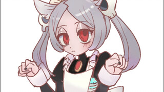 【Skullgirls】sad cat dance but Marie