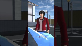 HAENA’S WORLD : MOBIL MAMA HAENA DITABRAK #sakuraschoolsimulator #shorts