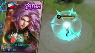 New Skin Masha Combat Maiden 🟢 MLBB