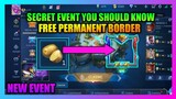 LATEST EVENT in Mobile Legends Where You Can Get Permanent Avatar Border