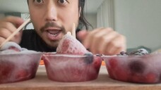 ASMR Eating Mixed Berry Ice Pops (Eating Sounds & Mouth Sounds)