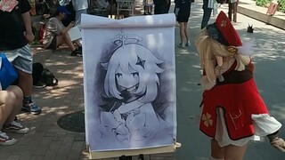 【生活中的事】抓一只可莉去漫展