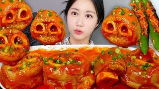 [ONHWA] Chân bò cay + âm thanh nhai kim chi tiêu xanh!❤️‍🔥