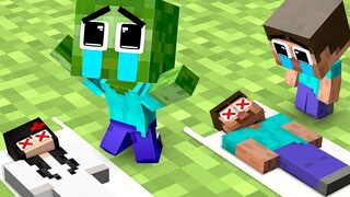 Monster School รับเลี้ยงเด็กเลี้ยงซอมบี้ - Sad Story - Minecraft Animation