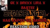 HUGAS BANGKA by: GK IBARRA x DREXX LIRA x BASTEE (CRELIVAN BEATS) / Reaction