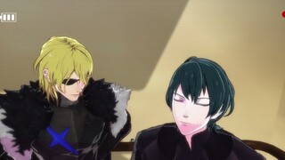 [FE3H/MMD] Dimitri และ Mr. Bei ติดอยู่ในลิฟต์สั่งงานด้วยเสียงด้วยกัน