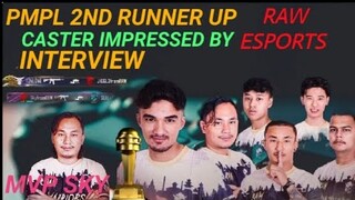 RAW ESPORTS JOURNEY PMPL|INTERVIEW|SKY MVP 💗|CASTER IMPRESSED