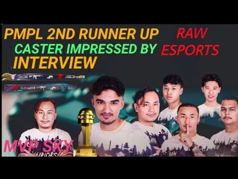 RAW ESPORTS JOURNEY PMPL|INTERVIEW|SKY MVP 💗|CASTER IMPRESSED