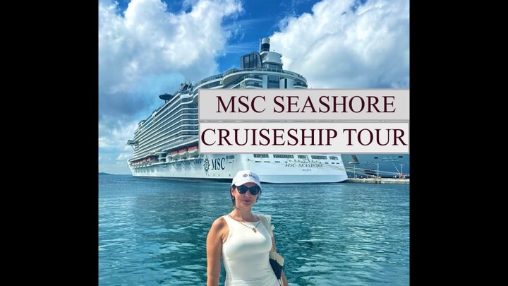 MSC Seashore Cruise Ship Tour 2024