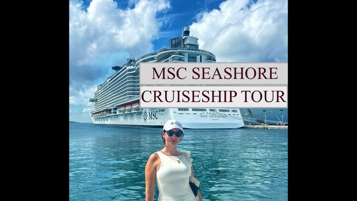 MSC Seashore Cruise Ship Tour 2024