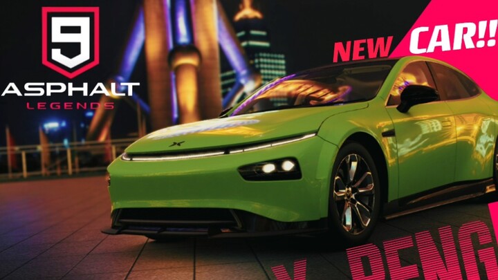 A9 updated Xiaopeng P7! ? [Asphalt 9 new car Xiaopeng P7 debuts a promotional trailer for the player