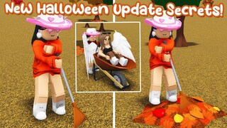 New Bloxburg HALLOWEEN 2022 Update SECRETS You Didn't Know!