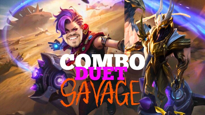 COMBO SAVAGE!!! gameplay Ixia feat Kaja