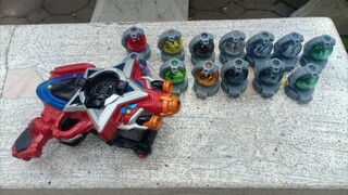 Kyuranger DX seiza blaster biến hình cổ tay phần 3