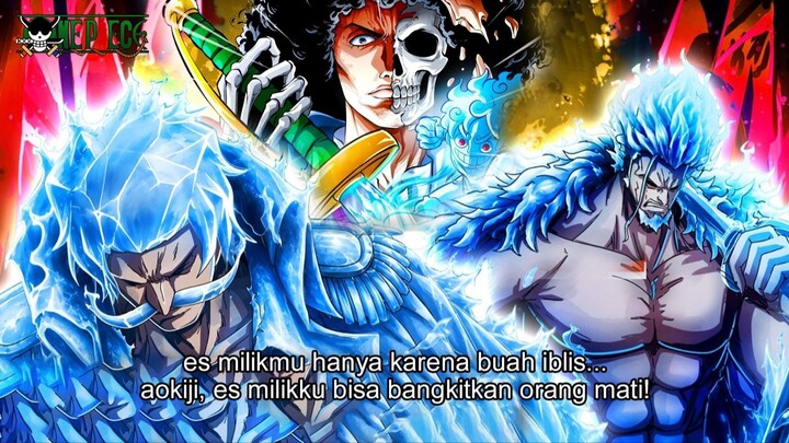 FULL REVIEW ONE PIECE 1184 - PLOT TWIST TERGILA! BROOK TERNYATA PENGGUNA ES TERKUAT! AOKIJI KALAH!