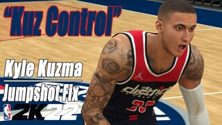 Kyle Kuzma Jumpshot Fix NBA2K22