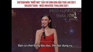 Vietsub ứng xử của Hoa Hậu Thái Lan 2021 - Lara Branston - Miss Universe Thailand 2021