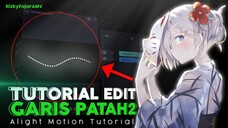Simple Tutorial Cara bikin garis putus² di alight motion