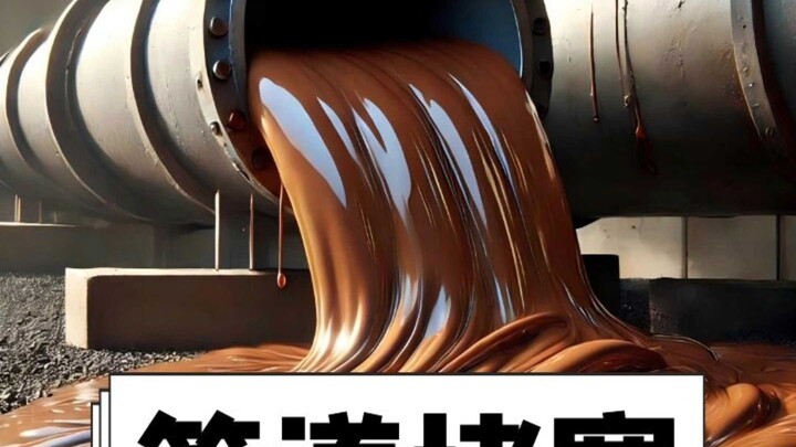 Cara membuka sumbatan pipa seperti ini benar-benar sangat lancar!