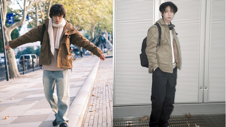 Cách phối đồ mùa đông cho chàng cityboy | Hướng dẫn layer phong cách Nhật Bản cho nam giới | 2 set á